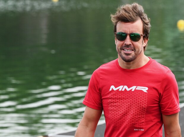 Titel-Bild zur News: Fernando Alonso (Aston Martin) vor dem Formel-1-Rennen in Kanada 2023