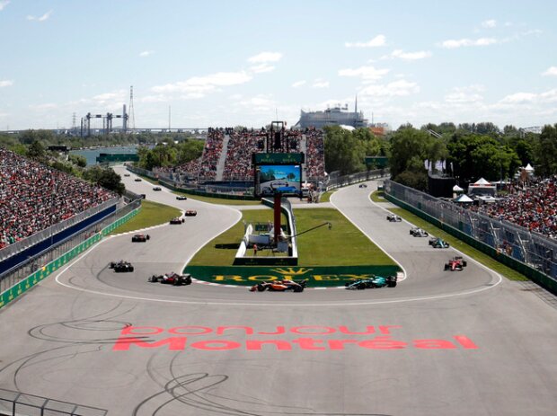 Renn-Action beim GP Kanada 2022 in Montreal Renn-Action beim GP Kanada 2022 in Montreal