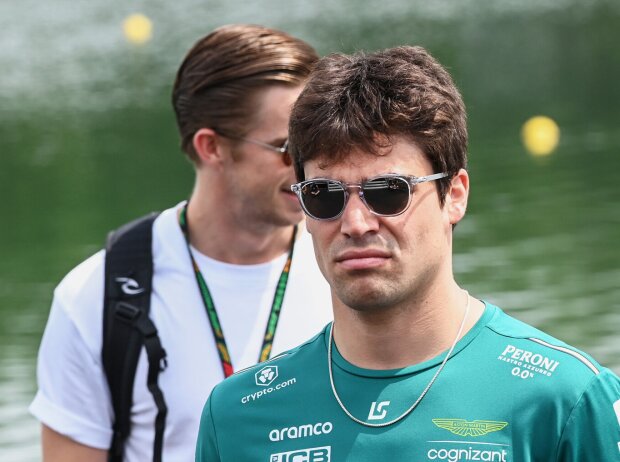 Lance Stroll (Aston Martin) vor dem Formel-1-Rennen in Kanada 2023 Lance Stroll (Aston Martin) vor dem Formel-1-Rennen in Kanada 2023