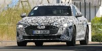 Bild zum Inhalt: Neuer Audi S5 Sportback (2024) erstmals als Erlkönig erwischt