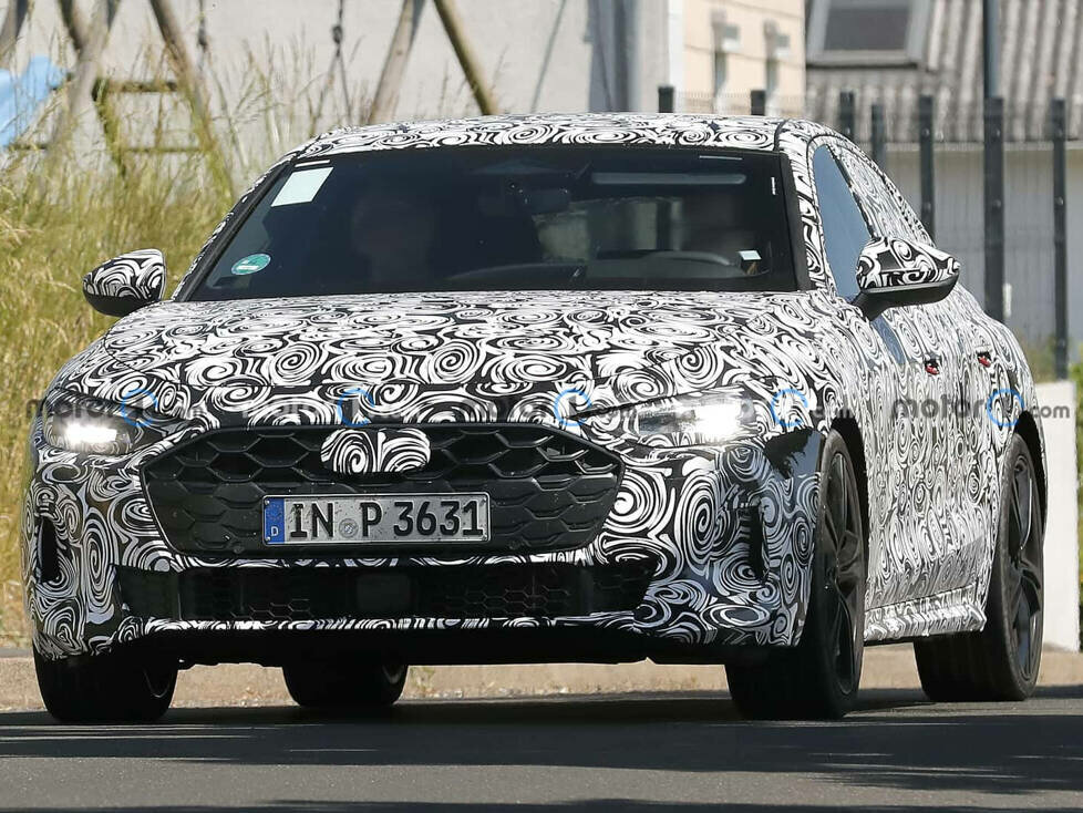 Neuer Audi S5 Sportback (2024) als Erlkönig