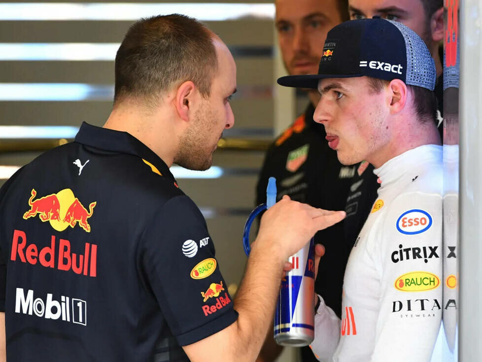 Gianpiero Lambiase und Max Verstappen