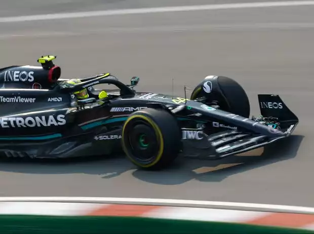 Lewis Hamilton im Mercedes W14 im Freitagstraining der Formel 1 in Kanada 2023 Titel-Bild zur News: Lewis Hamilton im Mercedes W14 im Freitagstraining der Formel 1 in Kanada 2023