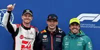 Nico Hülkenberg, Max Verstappen, Fernando Alonso