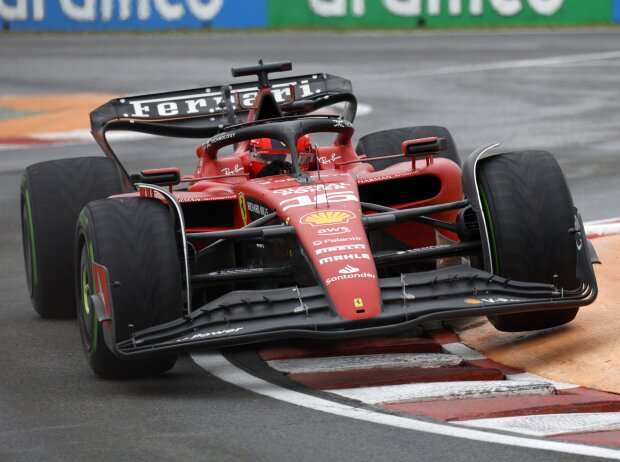 Titel-Bild zur News: Charles Leclerc beim Formel-1-Rennen in Kanada 2023