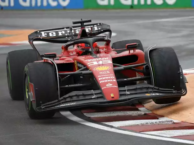 Titel-Bild zur News: Charles Leclerc beim Formel-1-Rennen in Kanada 2023