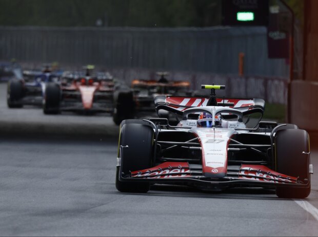 Titel-Bild zur News: Nico Hülkenberg im Haas VF-23 beim Formel-1-Rennen in Kanada 2023