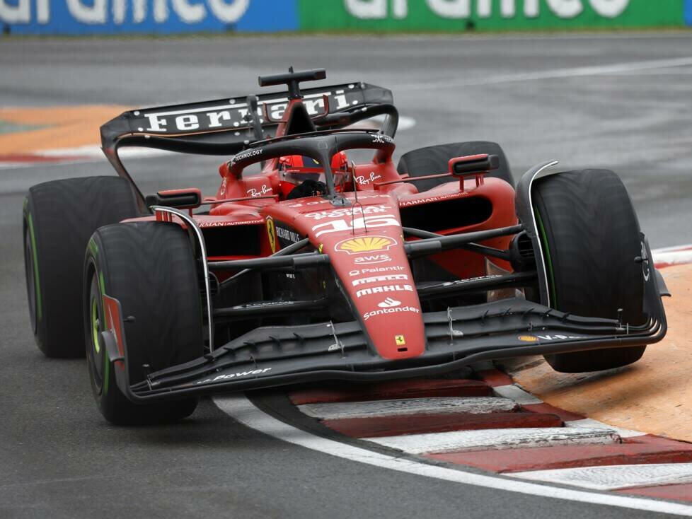 Charles Leclerc beim Formel-1-Rennen in Kanada 2023