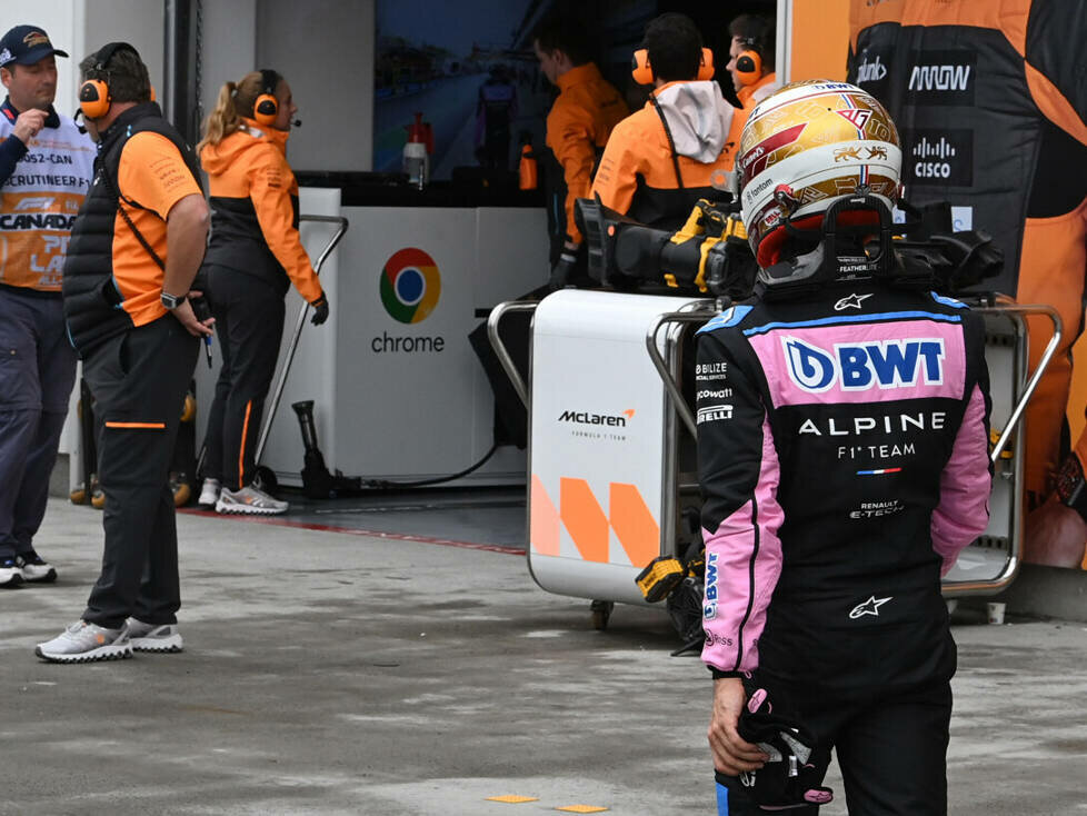 Pierre Gasly (Alpine) beim Formel-1-Qualifying in Kanada 2023