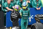 Lewis Hamilton (Mercedes) und Fernando Alonso (Aston Martin) 