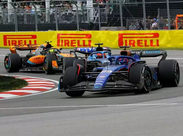 Alexander Albon, Esteban Ocon, Lando Norris Titel-Bild zur News: Alexander Albon, Esteban Ocon, Lando Norris