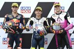 Deniz Öncü (Ajo), Ayumu Sasaki (Intact GP) und Ivan Ortola (MTA Racing) 