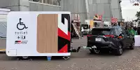 Mobile, barrierefreie Toilette von Toyota