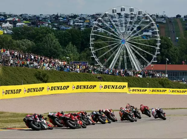 MotoGP Start Sachsenring Titel-Bild zur News: MotoGP Start Sachsenring