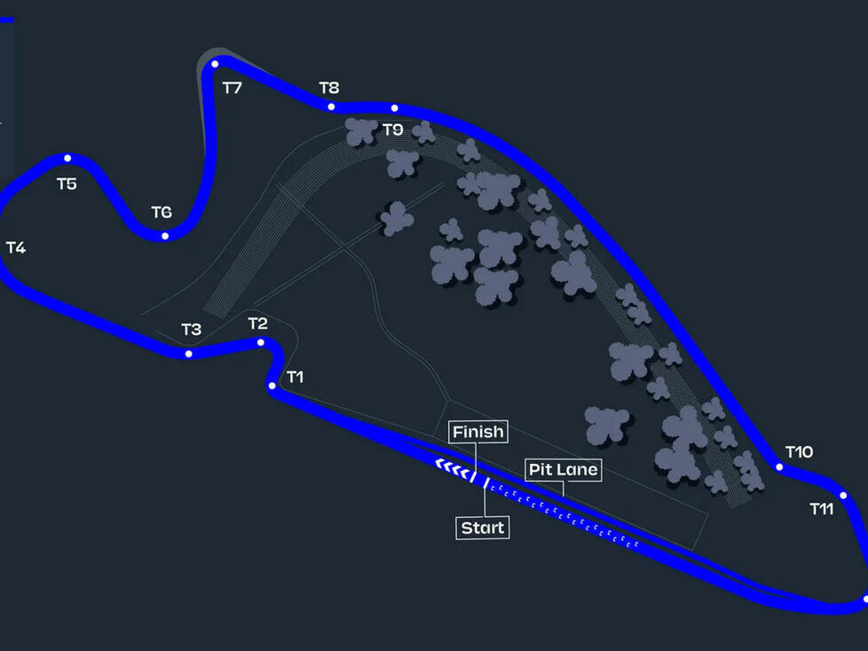 Streckenlayout: Portland International Raceway