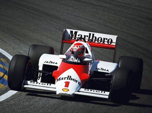 Niki Lauda, McLaren MP4/2B Niki Lauda, McLaren MP4/2B