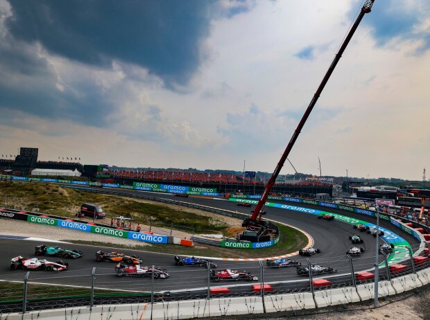 Renn-Action beim GP Niederlande 2022 in Zandvoort