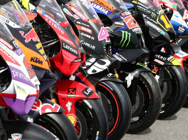 Titel-Bild zur News: MotoGP-Bikes