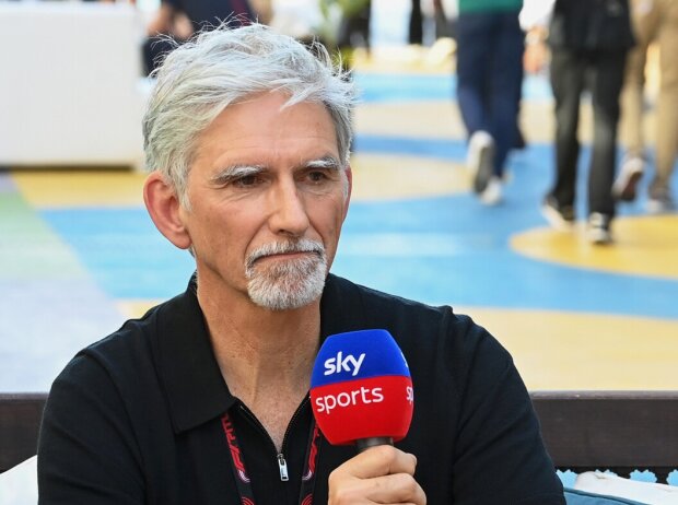 Titel-Bild zur News: Der frühere Formel-1-Weltmeister Damon Hill als TV-Experte bei Sky