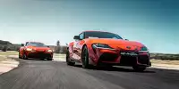 Bild zum Inhalt: Der Toyota GR Supra GT4 100th Edition Tribute kommt nach Europa