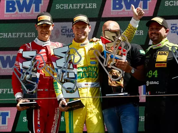 Franck Perera, Maro Engel und Sheldon van der Linde Titel-Bild zur News: Franck Perera, Maro Engel und Sheldon van der Linde