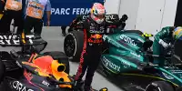 Max Verstappen (Red Bull) bejubelt den Sieg beim Formel-1-Rennen von Kanada 2023