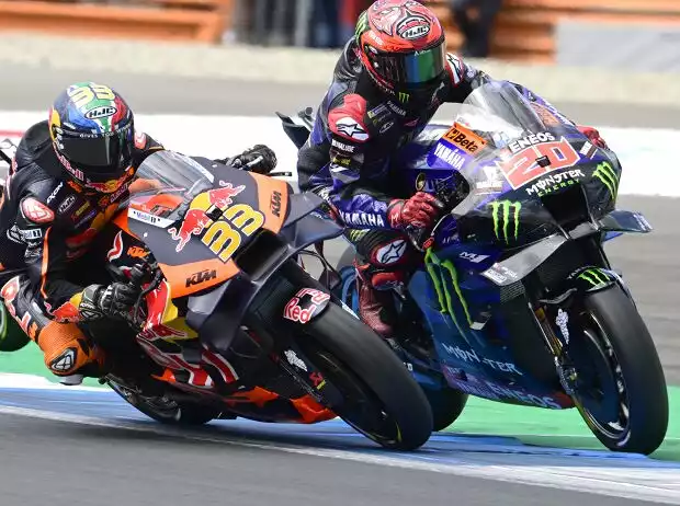 Titel-Bild zur News: Brad Binder, Fabio Quartararo