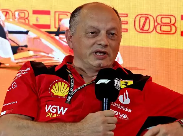Ferrari-Teamchef Frederic Vasseur Titel-Bild zur News: Ferrari-Teamchef Frederic Vasseur