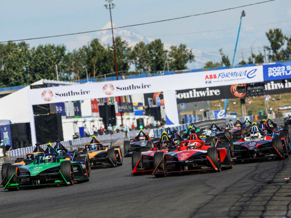 Start der Formel E 2023 in Portland
