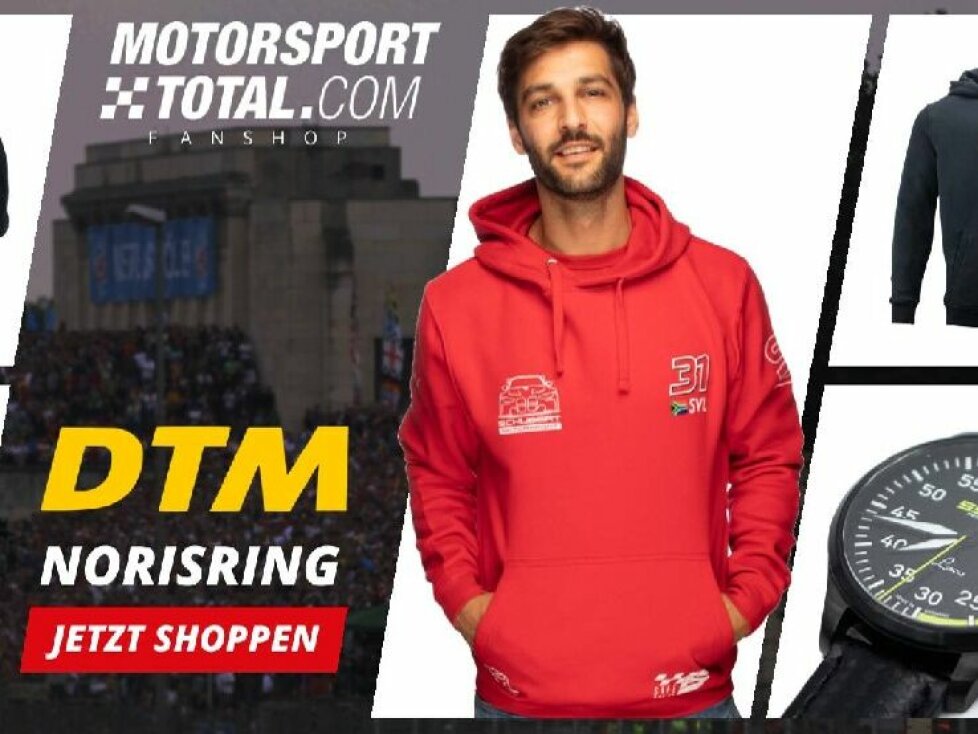 Jetzt noch in unserem Fanshopausrüsten und stilecht vor Ort das DTM-Traditionsrennen auf dem Norisring genießen