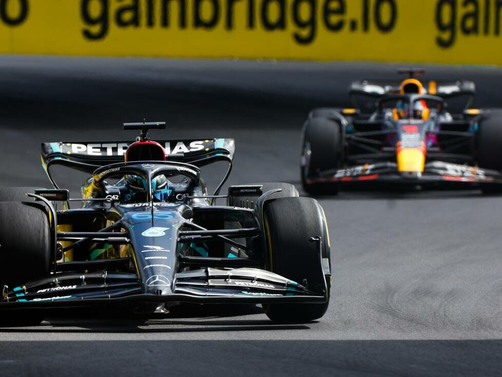 George Russell, Max Verstappen