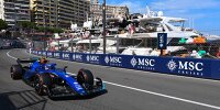 Logan Sargeant im Williams FW45 beim Formel-1-Qualifying in Monaco 2023