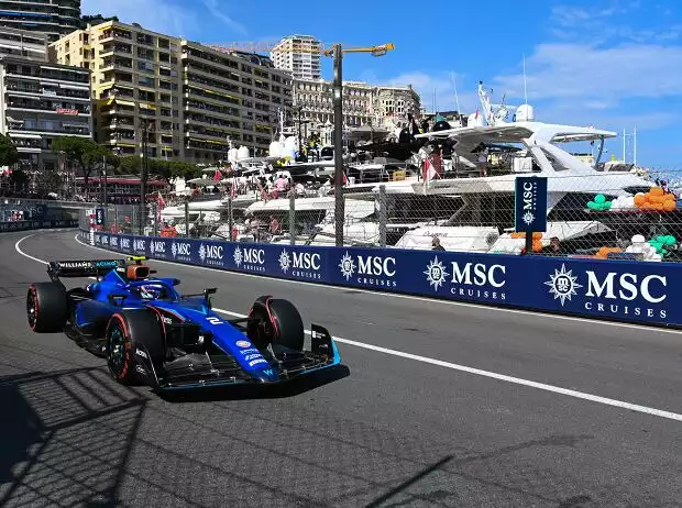 Logan Sargeant im Williams FW45 beim Formel-1-Qualifying in Monaco 2023 Titel-Bild zur News: Logan Sargeant im Williams FW45 beim Formel-1-Qualifying in Monaco 2023