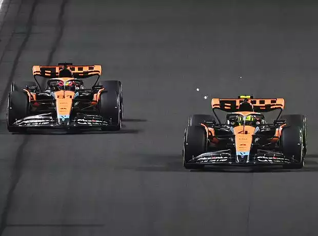 Lando Norris, Oscar Piastri Titel-Bild zur News: Lando Norris, Oscar Piastri