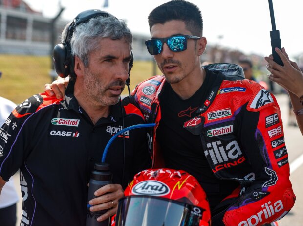 Maverick Vinales, Jose Manuel Cazeaux Maverick Vinales, Jose Manuel Cazeaux