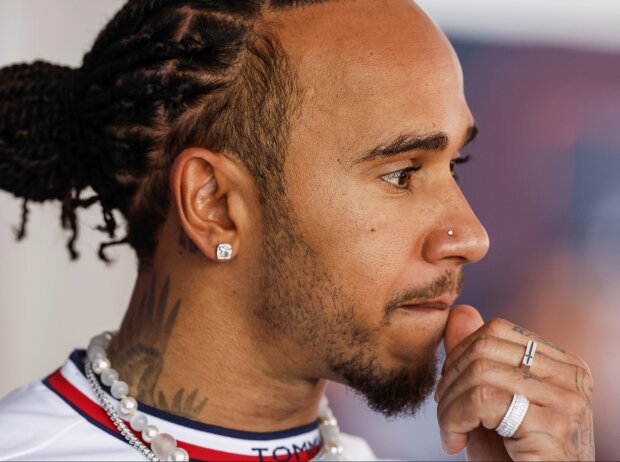 Titel-Bild zur News: Lewis Hamilton (Mercedes) beim Formel-1-Rennen in Österreich 2023