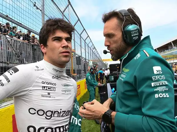 Titel-Bild zur News: Lance Stroll (Aston Martin) vor dem Formel-1-Rennen in Kanada 2023