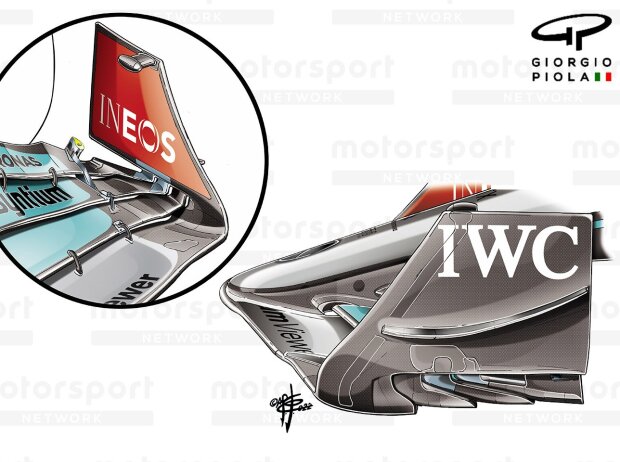 Mercedes-Frontflügel