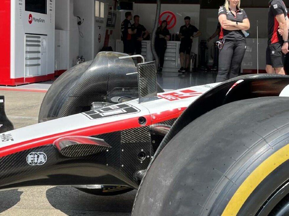 Das Update für den Haas VF-23 in Spielberg