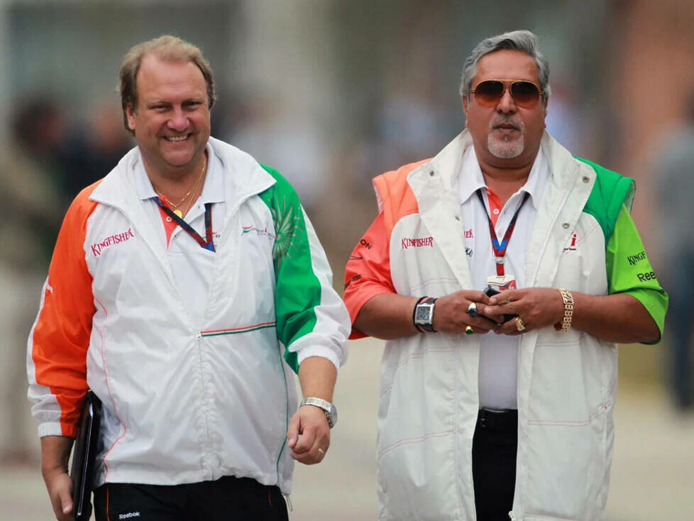 Robert Fernley und Vijay Mallya