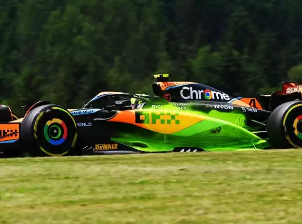 Titel-Bild zur News: Das Update für den McLaren MCL60 in Spielberg
