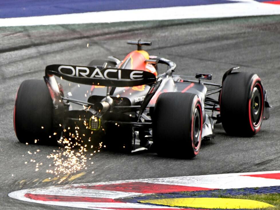 Max Verstappen beim Formel-1-Rennen 2023 in Österreich