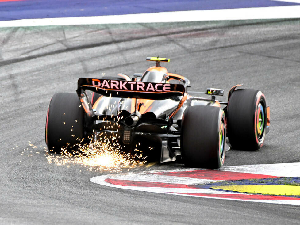 Lando Norris (McLaren MCL60) beim Formel-1-Qualifying in Spielberg 2023