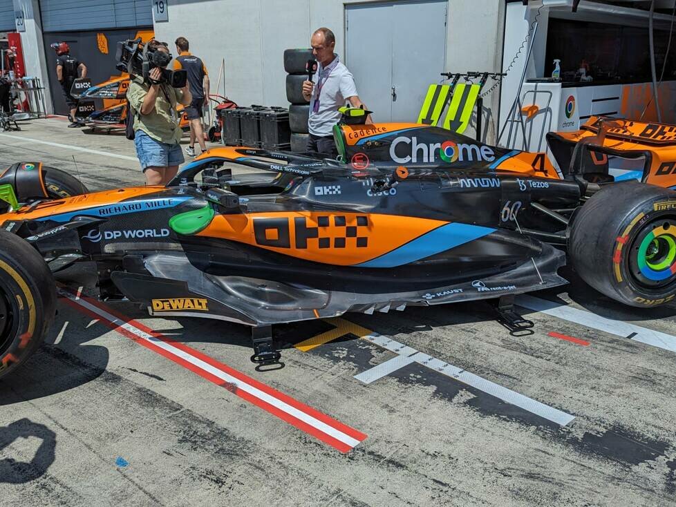 Das Update für den McLaren MCL60 in Spielberg