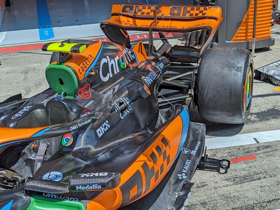 Das Update für den McLaren MCL60 in Spielberg