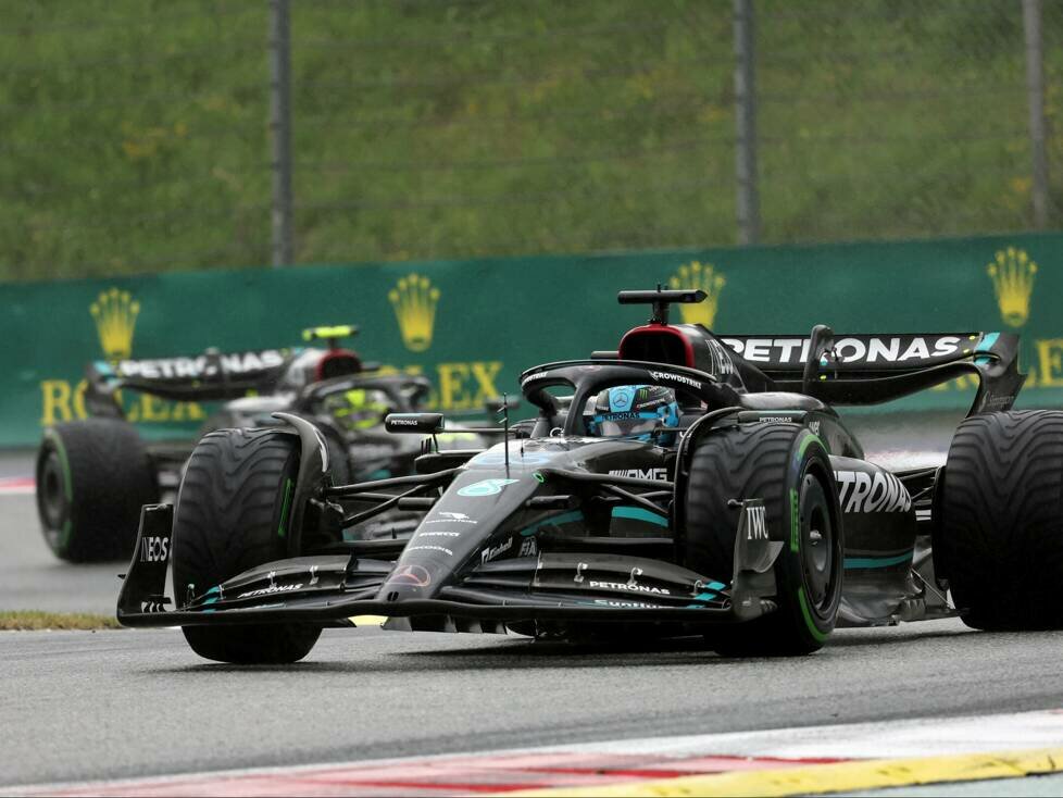 George Russell, Lewis Hamilton