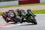Jonathan Rea vor Danilo Petrucci 