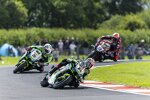Jonathan Rea vor Alex Lowes und Danilo Petrucci 