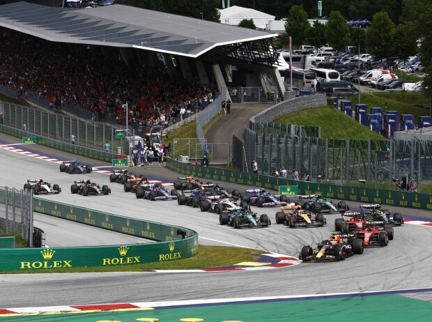 Titel-Bild zur News: Max Verstappen, Charles Leclerc, Carlos Sainz, Lando Norris, Lewis Hamilton