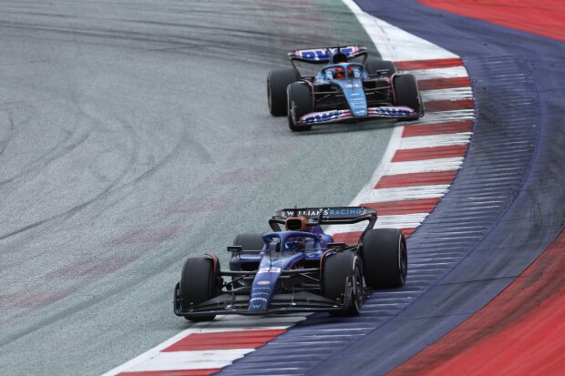 Alexander Albon Esteban Ocon Williams Williams F1Alpine Alpine F1 ~Alexander Albon (Williams) und Esteban Ocon (Alpine) ~ 